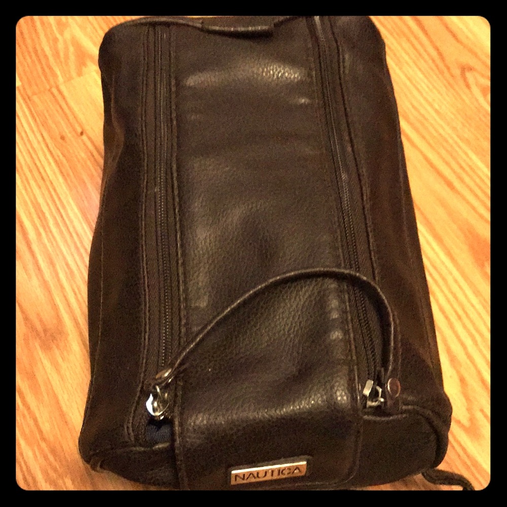 vintage Nautica travel toiletry bag